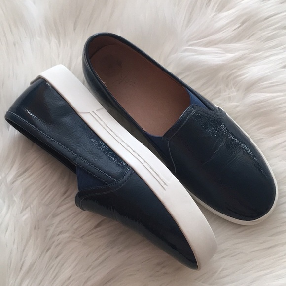 Joie Blue Huxley Slip-On Platform Sneaker 7.5 - Picture 1 of 8